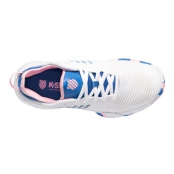 K-Swiss Hypercourt Supreme Scarpa Per Terra Rossa Donna - Bianco, Blu -Attrezzatura Da Tennis 02145000 0 4