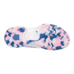K-Swiss Hypercourt Supreme Scarpa Per Terra Rossa Donna - Bianco, Blu -Attrezzatura Da Tennis 02145000 0 5