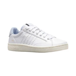 K-Swiss Lozan Klub LTH Scarpa Per Il Tempo Libero Donna - Bianco, Lilla -Attrezzatura Da Tennis 02170000 000 1