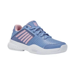 K-Swiss Court Express Scarpa Per Tappeto Bambini - Blu, Rosa -Attrezzatura Da Tennis 02178000 000