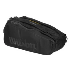 Wilson Super Tour Borsa Per Racchetta Da 9 - Nero -Attrezzatura Da Tennis 0219900000 0 1