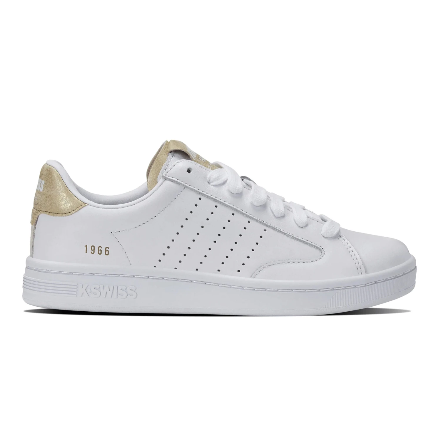 K-Swiss Lozan Klub Donna - Bianco, Oro 3 K-Swiss Lozan Klub Donna - Bianco, Oro