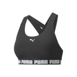 Puma Mid Impact Feel It Reggiseni Sportivi Donna - Grigio