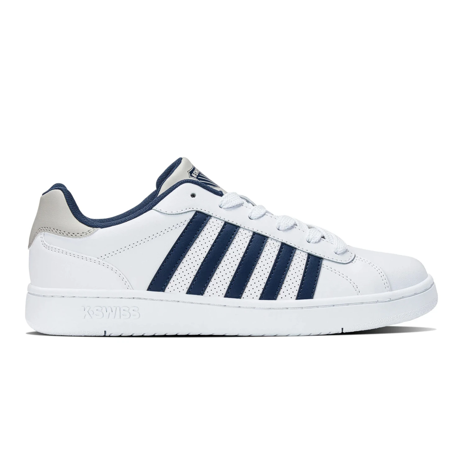 K-Swiss Montara Uomini - Bianco, Blu Scuro 3 K-Swiss Montara Uomini - Bianco, Blu Scuro