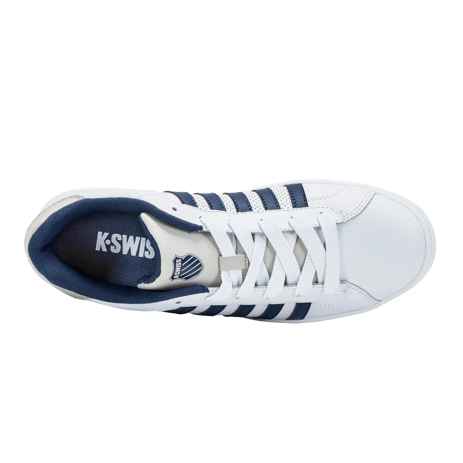K-Swiss Montara Uomini - Bianco, Blu Scuro 5 K-Swiss Montara Uomini - Bianco, Blu Scuro - immagine 3