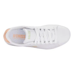 K-Swiss Court Shield Scarpa Per Il Tempo Libero Donna - Bianco, Albicocca 9 K-Swiss Court Shield Scarpa Per Il Tempo Libero Donna - Bianco, Albicocca -Attrezzatura Da Tennis 02258000 0 4