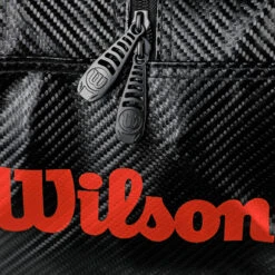 Wilson Elite Borsa Sportiva Edizione Speciale - Nero, Rosso -Attrezzatura Da Tennis 0226200000 14
