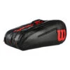 Wilson Elite Borsa Per Racchetta Da 15 Edizione Speciale - Nero, Rosso 1 Wilson Elite Borsa Per Racchetta Da 15 Edizione Speciale - Nero, Rosso -Attrezzatura Da Tennis 0226400000 000