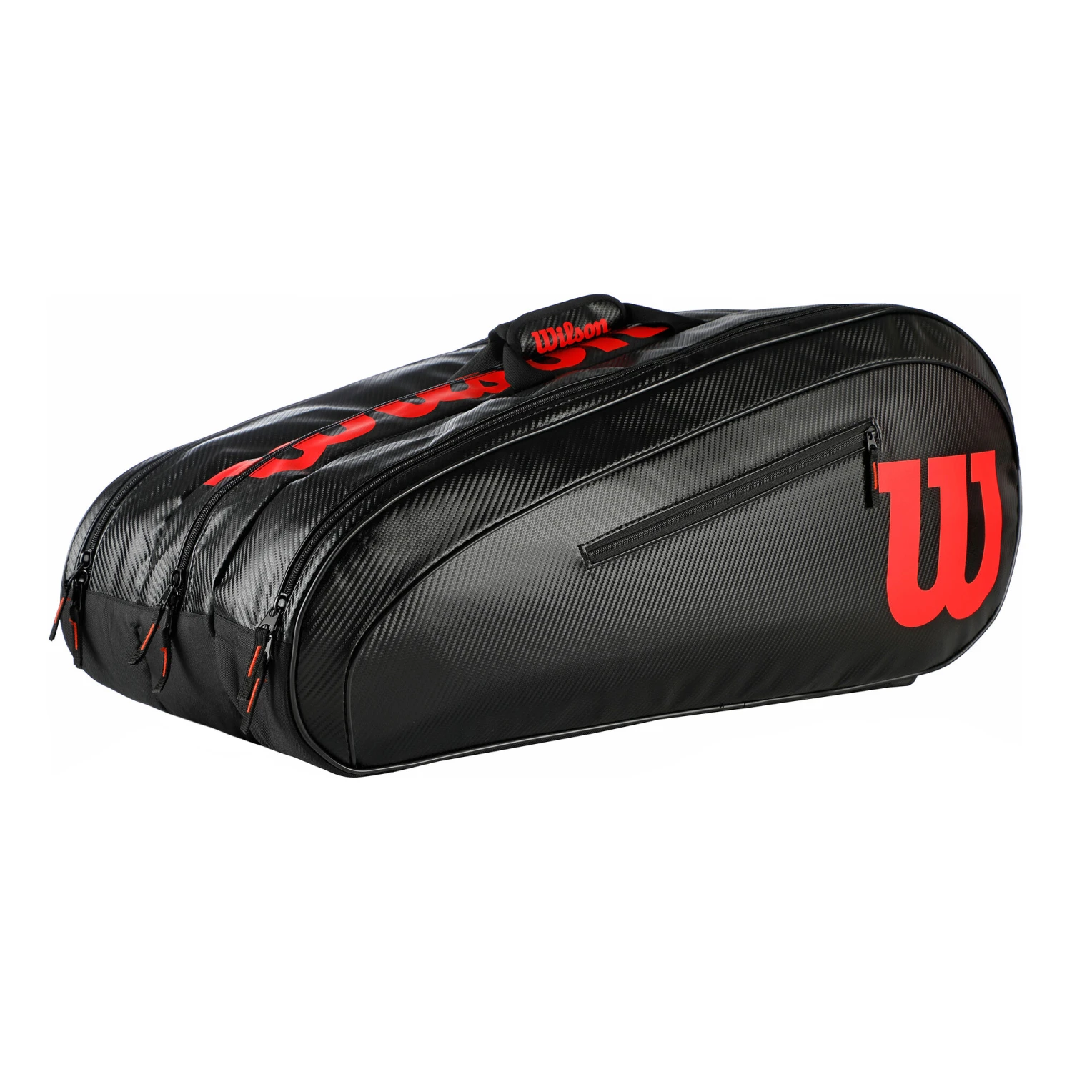 Wilson Elite Borsa Per Racchetta Da 15 Edizione Speciale - Nero, Rosso 3 Wilson Elite Borsa Per Racchetta Da 15 Edizione Speciale - Nero, Rosso