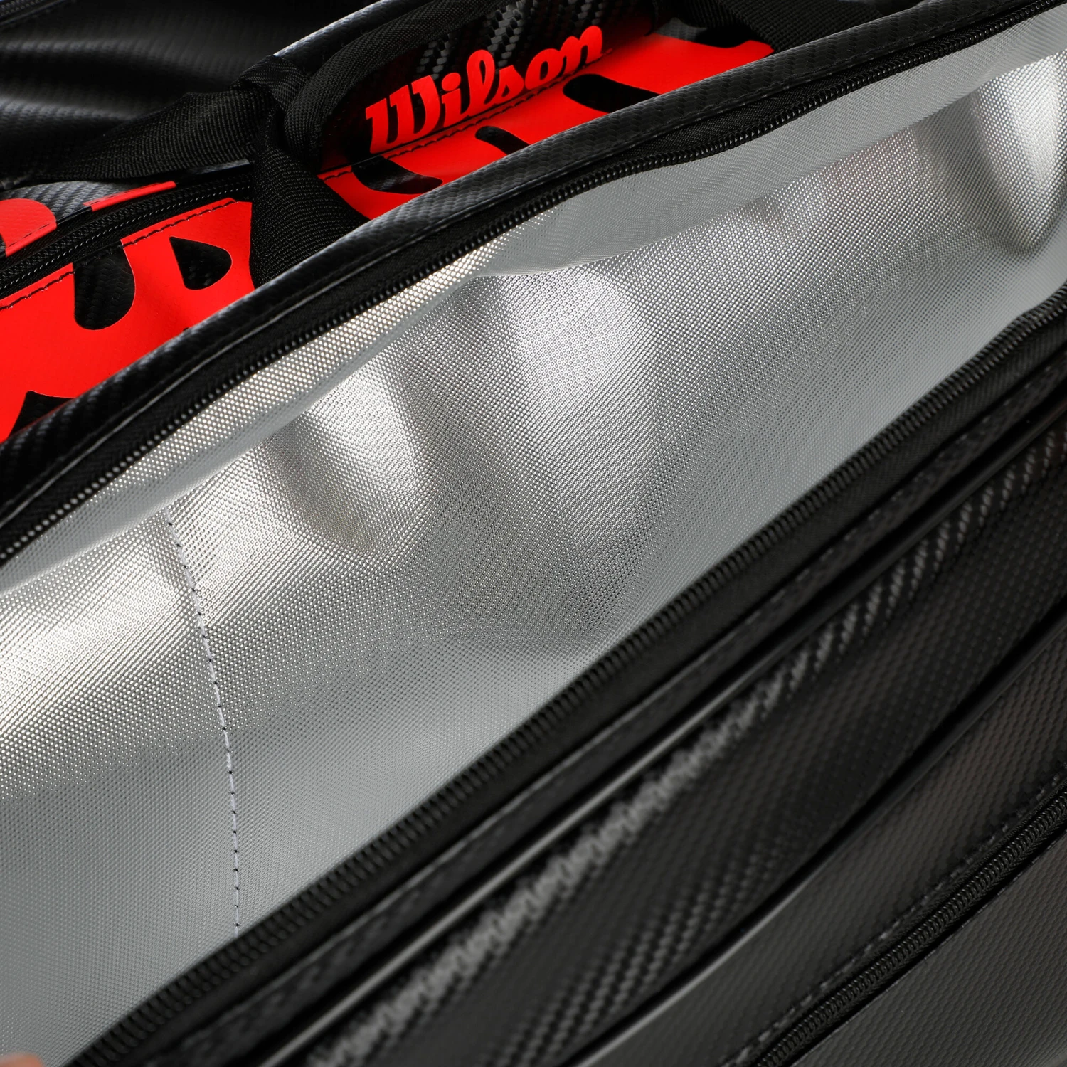 Wilson Elite Borsa Per Racchetta Da 15 Edizione Speciale - Nero, Rosso 10 Wilson Elite Borsa Per Racchetta Da 15 Edizione Speciale - Nero, Rosso - immagine 8