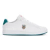 K-Swiss Court Shield Scarpa Per Il Tempo Libero Uomini - Bianco, Color Petrolio -Attrezzatura Da Tennis 02264000 0 1