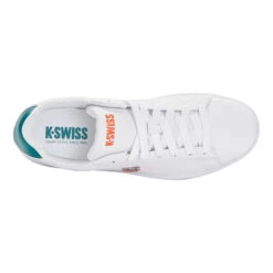 K-Swiss Court Shield Scarpa Per Il Tempo Libero Uomini - Bianco, Color Petrolio -Attrezzatura Da Tennis 02264000 0 4