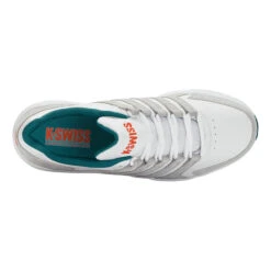 K-Swiss Vista Trainer Scarpa Per Il Tempo Libero Uomini - Bianco, Grigio Chiaro -Attrezzatura Da Tennis 02265000 0 4