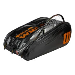 Wilson Elite Borsa Per Racchetta Da 15 Edizione Speciale - Nero, Beige -Attrezzatura Da Tennis 0226600000 10