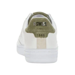 K-Swiss Lozan Klub LTH Scarpa Per Il Tempo Libero Uomini - Bianco, Oliva -Attrezzatura Da Tennis 02269000 0 2