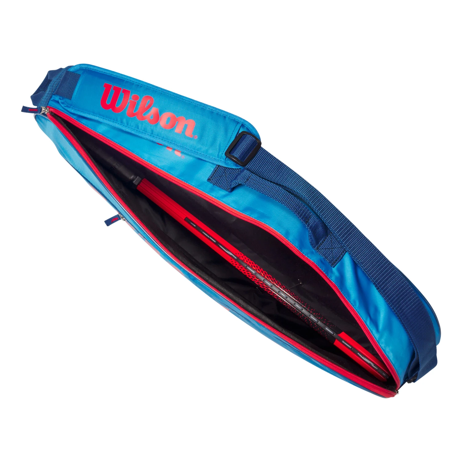Wilson Junior Borsa Per Racchetta Da 3 - Blu, Arancione 5 Wilson Junior Borsa Per Racchetta Da 3 - Blu, Arancione - immagine 3