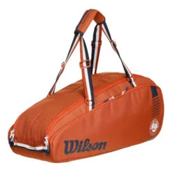 Wilson Roland Garros Team Borsa Per Racchetta Da 6 - Arancione -Attrezzatura Da Tennis 0237300000 0 1