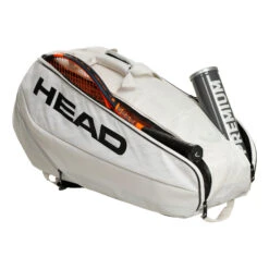 Head Pro X Racquet Bag M Borsa Per Racchetta Da 6 - Bianco -Attrezzatura Da Tennis 0246100000 11