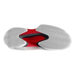 Wilson Kaos Swift Scarpa Per Terra Rossa Uomini - Bianco, Rosso -Attrezzatura Da Tennis 02572000 0 5