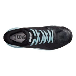 Wilson Rush Pro Ace Scarpa Per Tutte Le Superfici Donna - Nero, Blu Chiaro -Attrezzatura Da Tennis 02610000 0 4