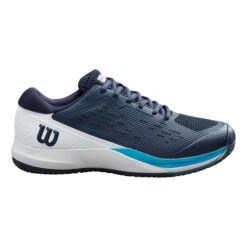 Wilson Rush Pro Ace Scarpa Per Tutte Le Superfici Uomini - Blu Scuro, Bianco