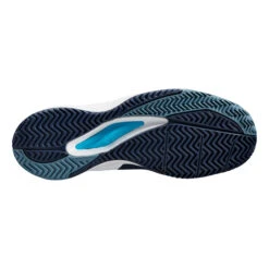 Wilson Rush Pro Ace Scarpa Per Tutte Le Superfici Uomini - Blu Scuro, Bianco -Attrezzatura Da Tennis 02632000 0 5
