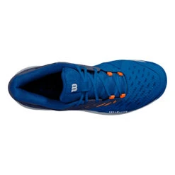 Wilson Kaos Comp 3.0 Scarpa Per Tutte Le Superfici Uomini - Blu, Arancione -Attrezzatura Da Tennis 02642000 0 4