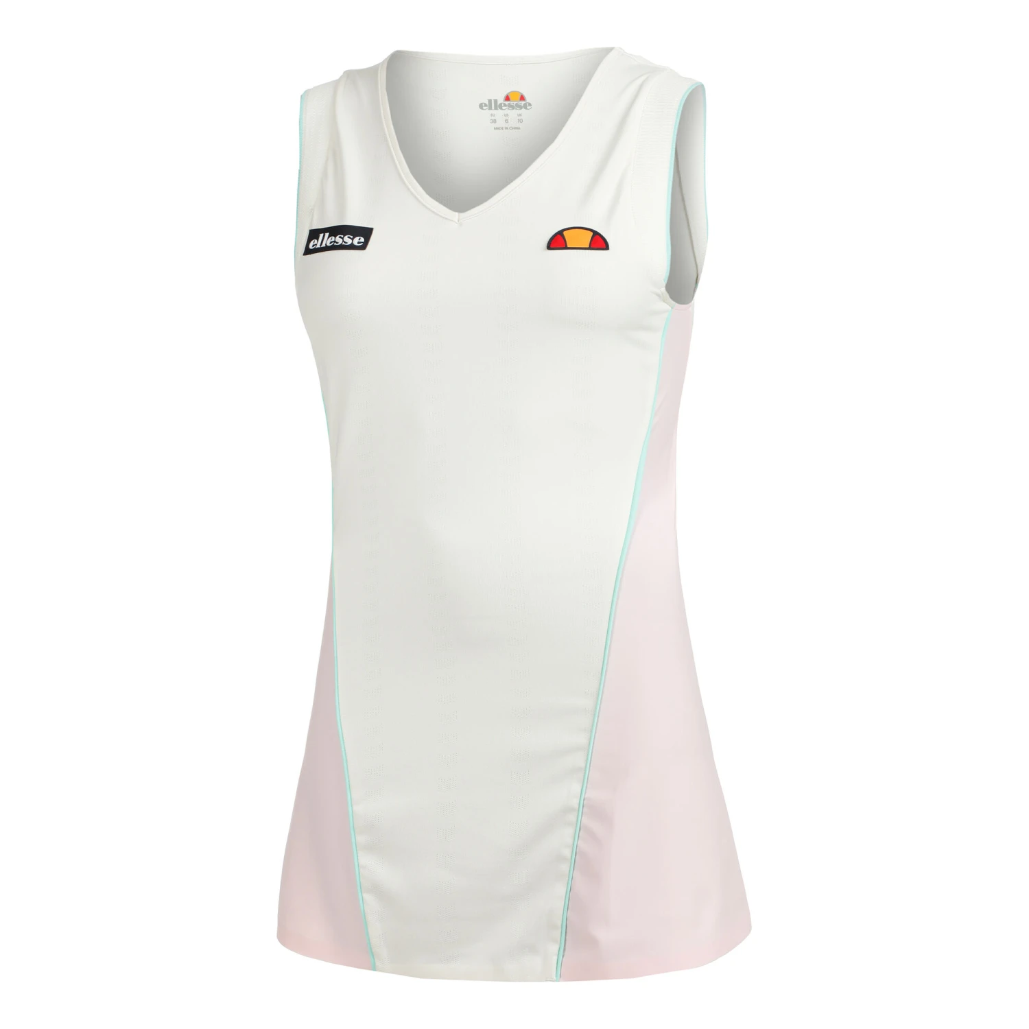 Ellesse Ronaldi Abito Donna - Crema, Rosa 3 Ellesse Ronaldi Abito Donna - Crema, Rosa