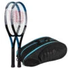 Wilson 2x Ultra 108 V3.0 In Aggiunta Borsa Per Racchetta -Attrezzatura Da Tennis 03547000 000