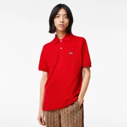 Lacoste Core Essentials Polo Uomini - Rosso -Attrezzatura Da Tennis 03853000 13