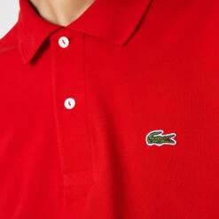 Lacoste Core Essentials Polo Uomini - Rosso -Attrezzatura Da Tennis 03853000 16