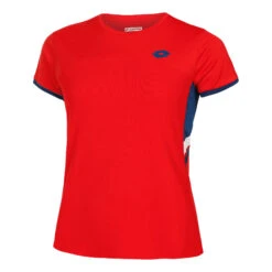 Lotto Squadra III Maglietta Donna - Rosso
