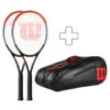 Wilson 2 Clash 100L In Aggiunta Borsa Per Racchetta -Attrezzatura Da Tennis 03871000 000
