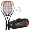 Wilson 2 Clash 100 Pro (Tour) In Aggiunta Borsa Per Racchetta