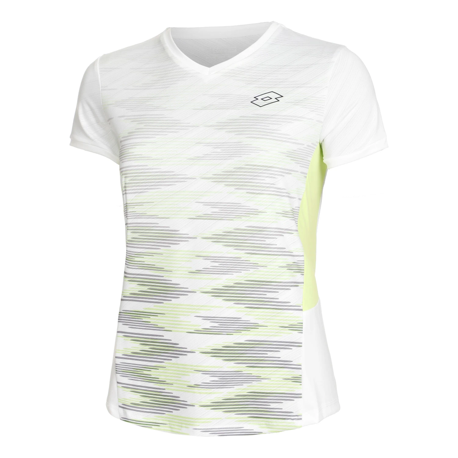 Lotto Tech 1 D4 Maglietta Donna - Bianco, Verde 3 Lotto Tech 1 D4 Maglietta Donna - Bianco, Verde