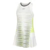 Lotto Tech 1 D4 Abito Donna - Bianco, Verde 2 Lotto Tech 1 D4 Abito Donna - Bianco, Verde -Attrezzatura Da Tennis 03879000 000