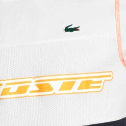 Lacoste Maglietta Uomini - Bianco, Blu -Attrezzatura Da Tennis 03921000 10