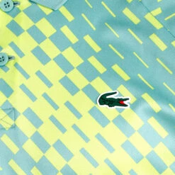 Lacoste Polo Uomini - Turchese, Giallo -Attrezzatura Da Tennis 03939000 10