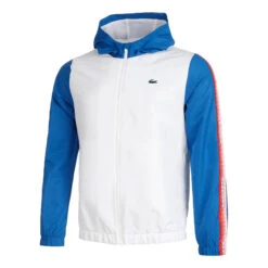 Lacoste Tuta Da Allenamento Uomini - Bianco, Blu -Attrezzatura Da Tennis 03975000 10