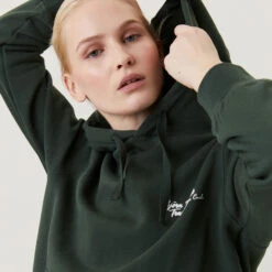 BJØRN BORG STHLM Boyfriend Felpa Con Cappuccio Donna - Verde 10 BJØRN BORG STHLM Boyfriend Felpa Con Cappuccio Donna - Verde -Attrezzatura Da Tennis 05269000 12