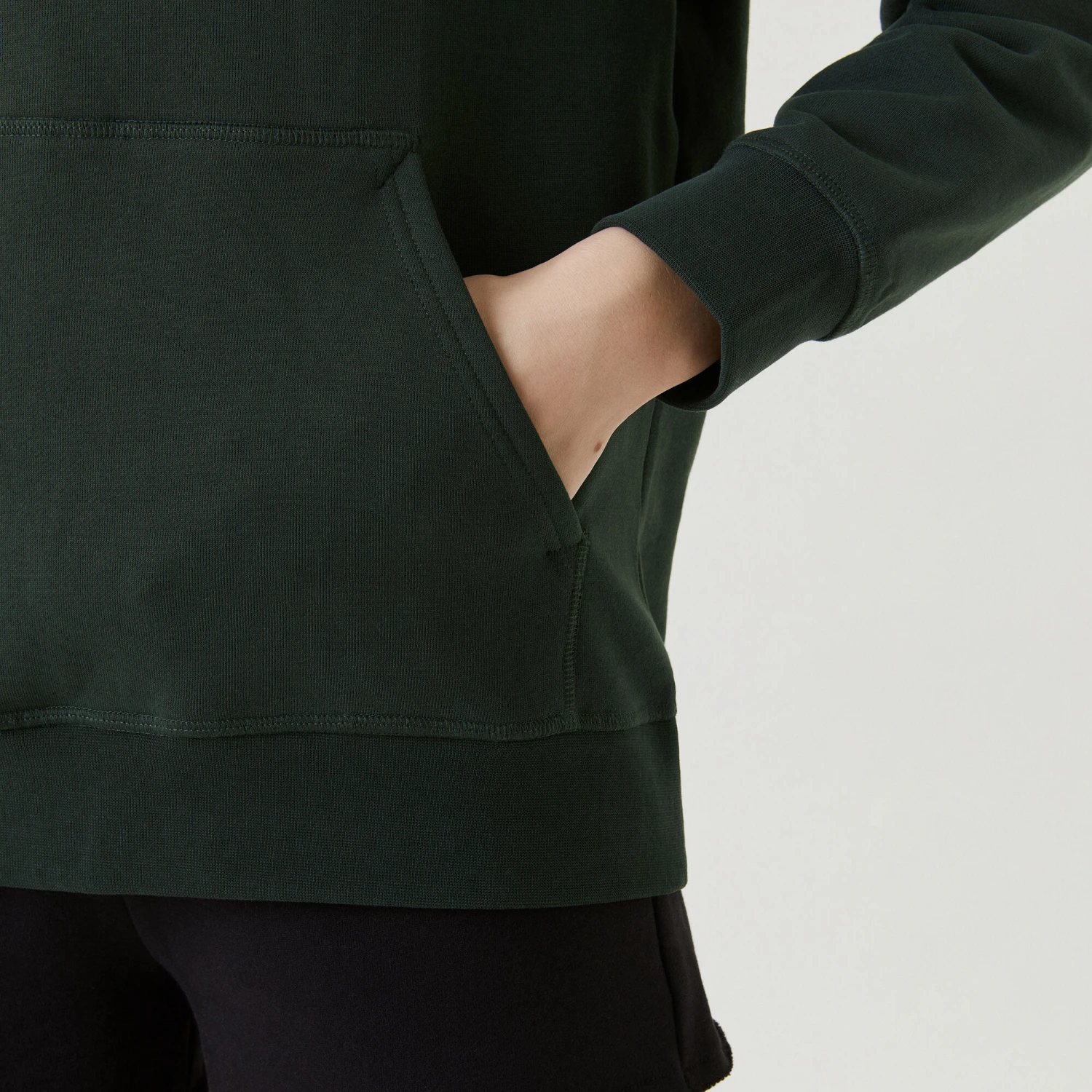 BJØRN BORG STHLM Boyfriend Felpa Con Cappuccio Donna - Verde 7 BJØRN BORG STHLM Boyfriend Felpa Con Cappuccio Donna - Verde - immagine 5