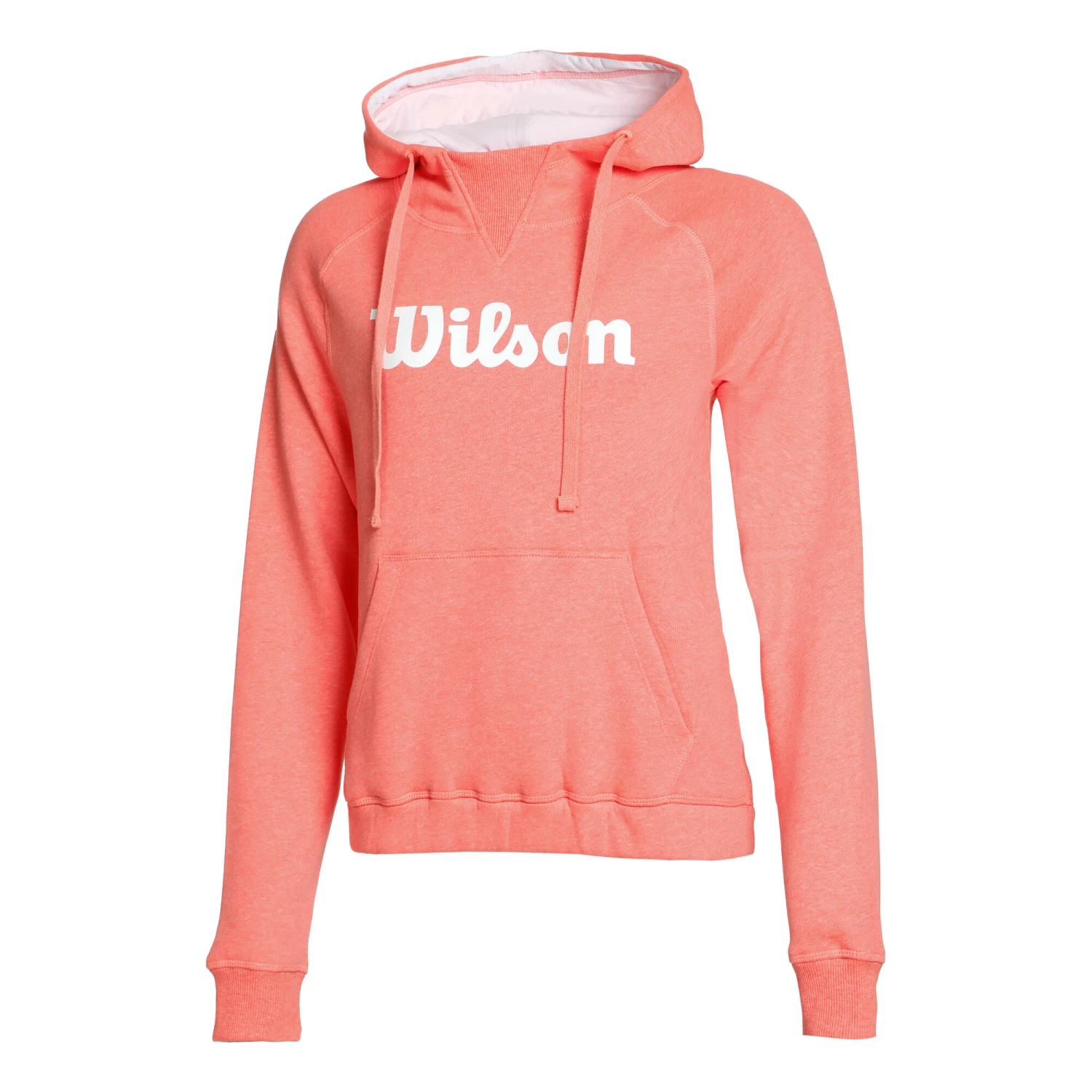 Wilson Script Felpa Con Cappuccio Donna - Corallo 3 Wilson Script Felpa Con Cappuccio Donna - Corallo
