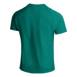 Wilson Players Seamless Zip Henley 2.0 Maglietta Uomini - Verde -Attrezzatura Da Tennis 05369000 0 2