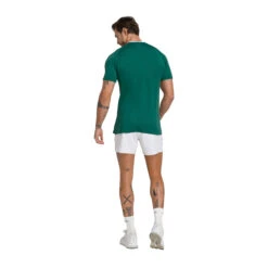 Wilson Players Seamless Zip Henley 2.0 Maglietta Uomini - Verde -Attrezzatura Da Tennis 05369000 14