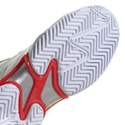 ADIDAS Barricade Scarpa Per Tutte Le Superfici Donna - Bianco, Argento -Attrezzatura Da Tennis 05409000 12