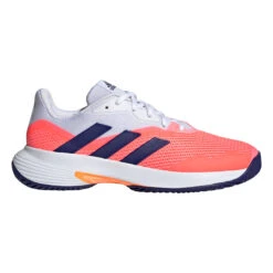 ADIDAS CourtJam Control Scarpa Per Tutte Le Superfici Donna - Bianco, Arancione