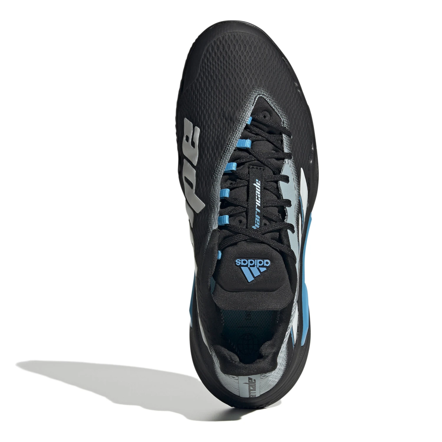 ADIDAS Barricade Scarpa Per Terra Rossa Uomini - Nero, Grigio 5 ADIDAS Barricade Scarpa Per Terra Rossa Uomini - Nero, Grigio - immagine 3