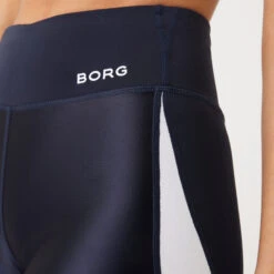 BJØRN BORG Borg High Waist Swipe Calzamaglia Donna - Blu Scuro, Bianco 19 BJØRN BORG Borg High Waist Swipe Calzamaglia Donna - Blu Scuro, Bianco -Attrezzatura Da Tennis 05479000 18