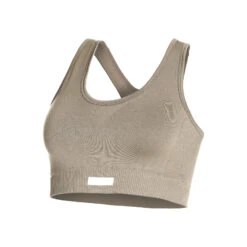 BJØRN BORG Borg Mid V Support Reggiseni Sportivi Donna - Beige