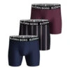 BJØRN BORG Performance Boxer Confezione Da 3 Uomini - Nero, Blu